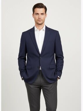 Classic Blue Men's Blazer